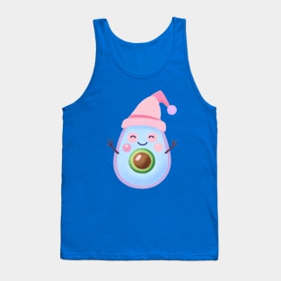 snowman avocado Tank Top